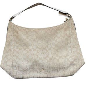 Coach Outline Signature Celeste Hobo Shoulder Bag